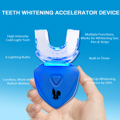 RABBiTOOTH Teeth Whitening Kit, 15% Hydrogen Peroxide Formulated Gel