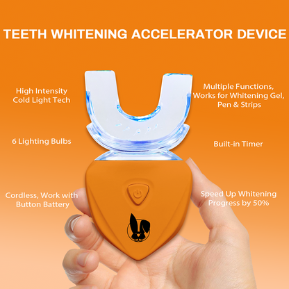 RABBiTOOTH Teeth Whitening Kit for Sensitive Teeth, PAP Formulated